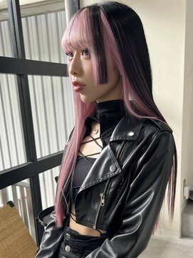 ラキング ギンザ トウキョウ(LAKING GINZA) くびれヘア/アプリコットオレンジ/夏/ハイライトカラー[銀座駅]