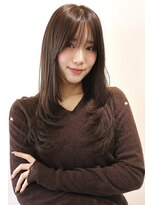 イヴォーク トーキョー(EVOKE TOKYO)&nbsp;レイヤー/ミディアム・ロング/20代/顔周り/髪質改善