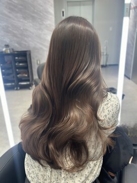 アルドーレフィエロ シンサイバシ(Ardore fiero shinsaibashi) 韓国巻き☆ココアブラウン　20代30代40代