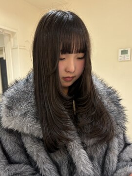 ニコ トウキョウ ヨコハマ(nico) 顔まわりカット/切りっぱなし/ミディアム/切りっぱなし／ボブ