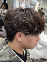 フィフスパーク(fifth PARK) シャドウパーマメンズマッシュ無造作パーマ渋谷メンズサロン