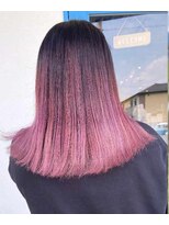 ヘアーメイク コラソン(hair make corazon) 似合わせカットメルティカラー着物フェミニンロング