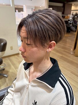 ラファンス 栗林店(LaFENCE) メンズカット/マッシュショート/シアーブラウン
