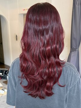ヘアーアイスカルテット(HAIR ICI QUARTET) ブリーチなしカラー◎艶髪レッド夏カラー