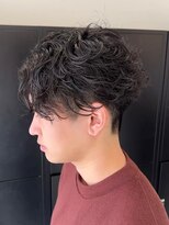 c i a t e メンズカット/メンズパーマ 山口【シェイト】【9/1 NEW OPEN(予定)】 ニュアンスパーマ/センターパート/緩めパーマ/ラフパーマ