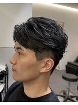 ビカム 名駅EAST(become) アップバングフェザーショート/短髪/毛流れ/刈り上げ/名古屋