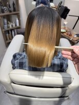 リブ(LIV)&nbsp;【ブリーチ毛対応】髪質改善縮毛矯正で作るしなやかボブ