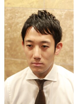 バルビエ グラン 銀座(barbier GRAND) フェードカット/かき上げヘア/涼しげヘア