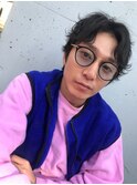 くせ毛風スタイリング