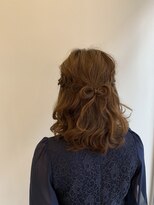 ヘアーアンドビューティジョウ(hair&beauty JOU) 編み込みリボン