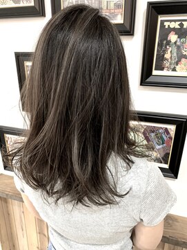 ノーム 横浜(NORM) Norm横浜 グレージュ×ハイライト