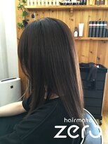 ヘアメイクゼロ 坂戸駅前店(hairmake zero) ゼフィラム　オージュア　ブラウン