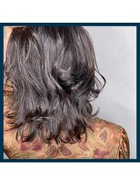 ワット 新宿店&nbsp;【W-ワット-新宿店 担当田辺貴裕】＊グレージュで透け感ミディ＊