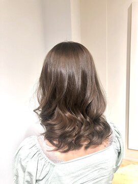 エイトタマプラ たまプラーザ店(EIGHT tamapla) 【EIGHTたまプラ】デザインカラー_切りっぱなしボブ