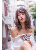 エイミー(Aimee)&nbsp;Aimee町田ウェーブミディ×くすみベージュ