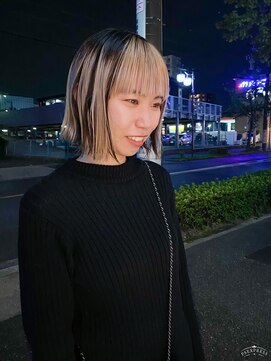 クリーム(CREAM) インナーカラーボブ☆