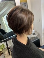 ツムグ 代官山店(TUMUGU) 大人かわいいヘア30代40代50代ナチュラルレイヤーショートボブ