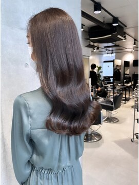 アルテ(ARTE) 【ARTE表参道/青山】小顔レイヤー×ミルクティーグレージュ