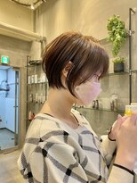 レーヴバイロンド 仙台(Reve by Lond)&nbsp;似合わせくびれ美人ショート　グレージュカラー　黒髪