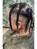 マドゥーズ ヘアショップ(Madoo's hair shop)&nbsp;コーンロウブレイズ