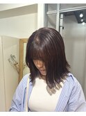 ワインレッドカラー