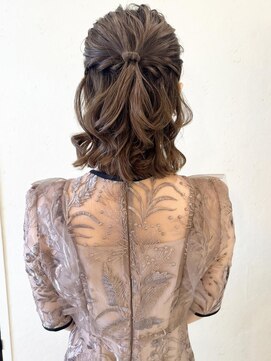 セルカ 新宿(CERCA) 結婚式ハーフアップ 【CERCA新宿/新宿西口】