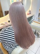 テトラ バイ ネオリーブ 横浜西口店(tetra by neolive)&nbsp;艶感たっぷりミルクティーベージュ＊*【横浜/横浜駅】