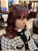 憧れのインナーカラー【ピンクカラー】