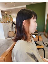 ヨハク(yohak)&nbsp;イヤリングカラー×オレンジベージュ