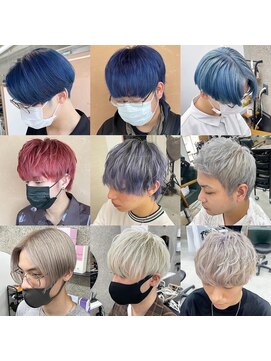 ラル(Lull) 【メンズハイトーン特集】ケアブリーチ/ホワイトカラー/個室