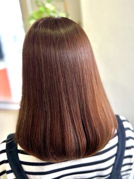 アンス(Anse) ナチュラルブラウン/ワンカラー/艶