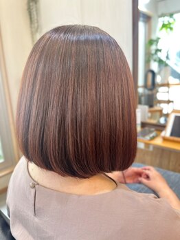 エース ヘア サロン(ACE23 hair salon)の写真/髪の芯から潤いを与え、美髪へ導くこだわりのトリートメントで、思わず触れたくなるような美しい質感に。