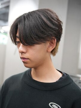 スラッシュ(SLASH) 曲がる縮毛矯正/センターパート/カルマパーマ/ダウンパーマ/姫路