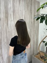 エアー 横浜(AIR)&nbsp;【湯田】オリーブグレージュカラー