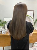 ＊艶髪＊大人可愛い透け感アッシュベージュカラーの艶髪ロング