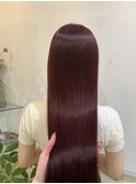 【ブリーチしない暖色カラー】池袋 髪質改善