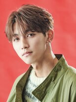 オーシャントーキョー 原宿(OCEAN TOKYO)&nbsp;韓国センターパートコンマバングダウンパーマニュアンスパーマ