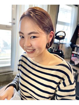 バブルス 本川越店(BUBBLES) ボブ×メルティーブラウン