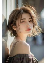 ラナ 新宿(lana)&nbsp;ボブ/外ハネ/レイヤーカット/顔まわり/【lana hair 新宿】