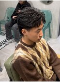 ニュアンスパーマスペインカールフェザーパーマメンズパーマ新宿