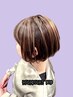 【白髪ぼかしにも◎】おしゃれにデザイン！ハイライト＋骨格美整カット