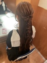 エクラ(e'clat)&nbsp;ハーフアップ