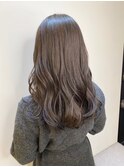 髪質改善＊ロングレイヤーグレーベージュ＊美髪【Zina船橋】