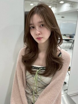 ユーフォリア 銀座(Euphoria) 小顔美人レイヤーカット×アッシュカラー30代40代50代