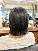 切りっぱなしボブ