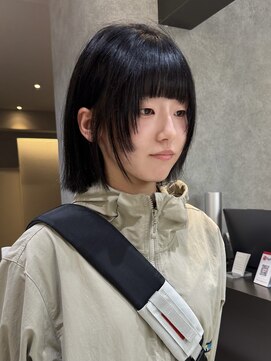 サンド 池袋 2nd(sand) 池袋美容室/ショートボブ/縮毛矯正/レイヤーカット/パーマ