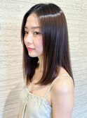 20代、30代、40代、髪質改善、美髪矯正で艶感ストレート