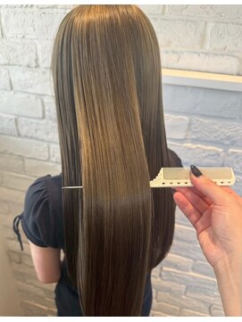エヌアンドエー 春日部東口店(hair shop N&A) 大人上品なストレートロング/髪質改善/艶感