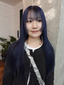 アペロ 柏(Apero) Blue color/ブリーチカラー/暗めカラー/柏駅