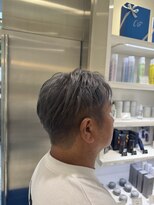 エアー 銀座タワー(AIR)&nbsp;白髪染め/メンズカット/ハイトーンカラー/シルバー/グレー